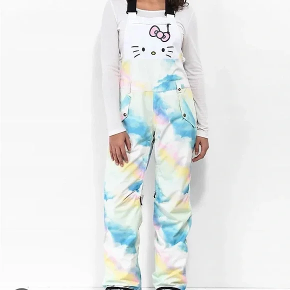 686 X Hello Kitty Women's snow bib - Picture 1 of 7